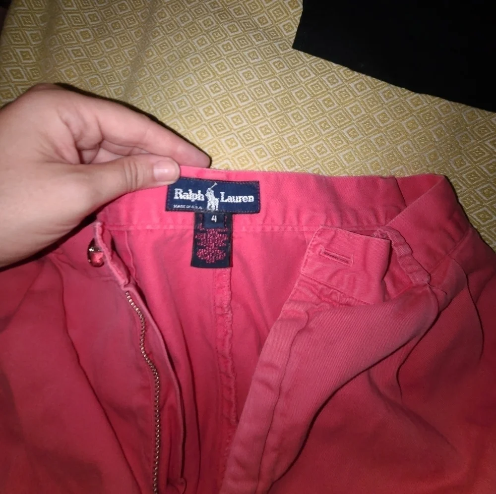 Vintage Ralph Lauren Shorts size 4 pink
